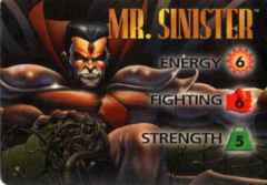 Mr.Sinister 3-Grid Character Card